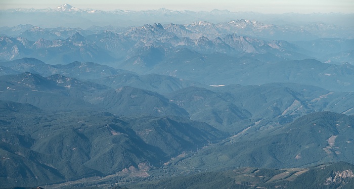 Washington Cascade Range (Kaskadenkette) 2017-08-25 Flug DAL1873 Salt Lake City (KSLC) - Seattle/Tacoma (KSEA) Glacier Peak Luftbild aerial photo