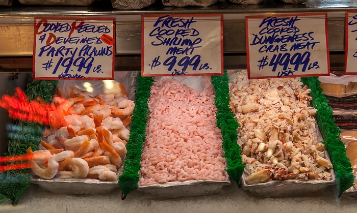 Seattle Pike Place Market: Meeresfrüchte