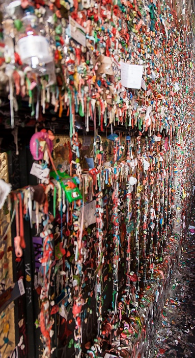 Seattle Post Alley: Market Theater Gum Wall