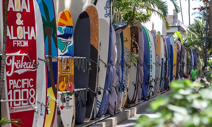 Waikiki: Surfbretter Honolulu