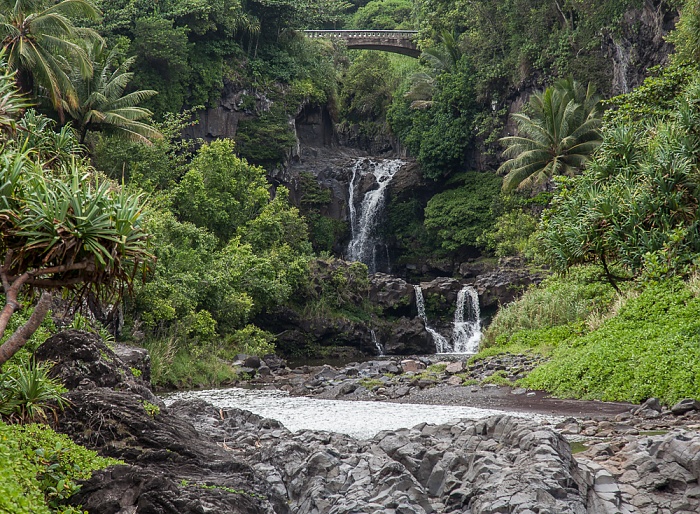 Haleakala National Park Kipahulu Section: Seven Sacred Pools at Ohe'o
