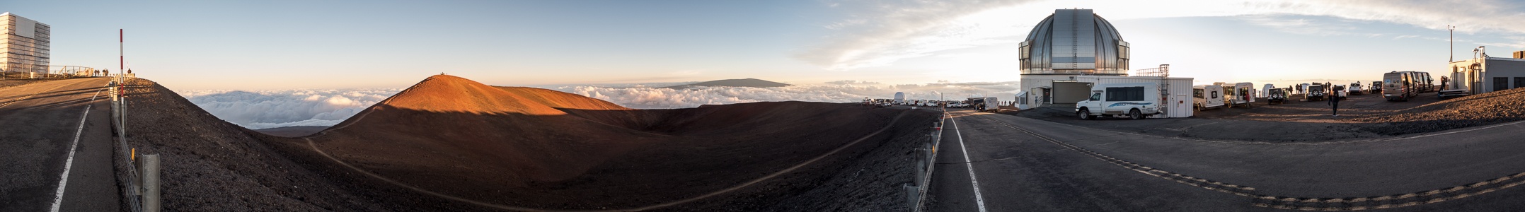 Mauna-Kea-Observatorium, Gipfel, Mauna Loa, Mauna-Kea-Observatorium Mauna Kea