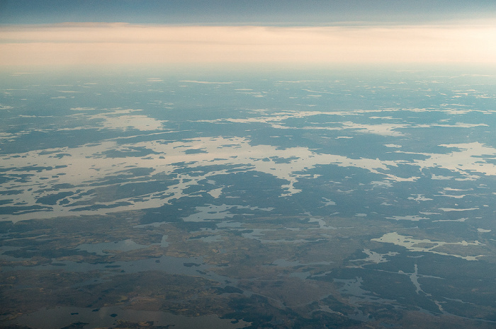 Manitoba Southern Indian Lake 2017-09-16 Flug ICE684 Seattle/Tacoma (KSEA) - Keflavík (KEF/BIKF) Luftbild aerial photo