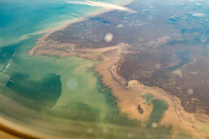 Manitoba Hudson Bay, Wapusk National Park 2017-09-16 Flug ICE684 Seattle/Tacoma (KSEA) - Keflavík (KEF/BIKF) Luftbild aerial photo