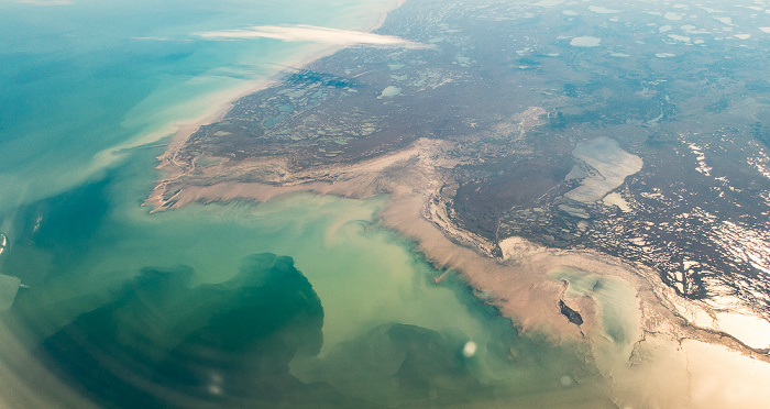 Manitoba Hudson Bay, Wapusk National Park 2017-09-16 Flug ICE684 Seattle/Tacoma (KSEA) - Keflavík (KEF/BIKF) Luftbild aerial photo