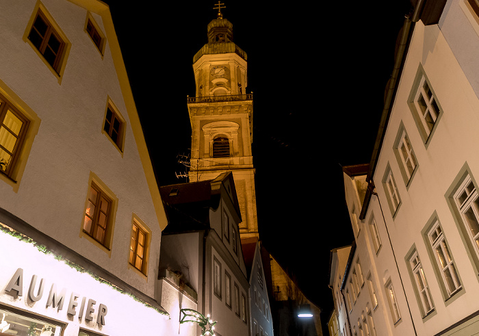 Freising Altstadt: Kirchgasse - Stadtpfarrkirche St. Georg