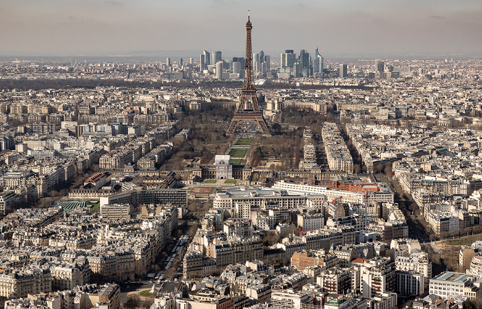 Blick vom Tour Montparnasse Paris