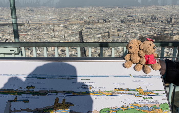 Paris Tour Montparnasse: Teddy und Teddine