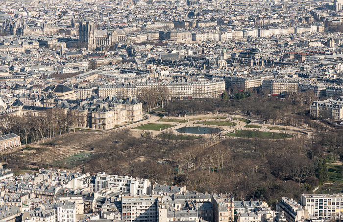Blick vom Tour Montparnasse Paris