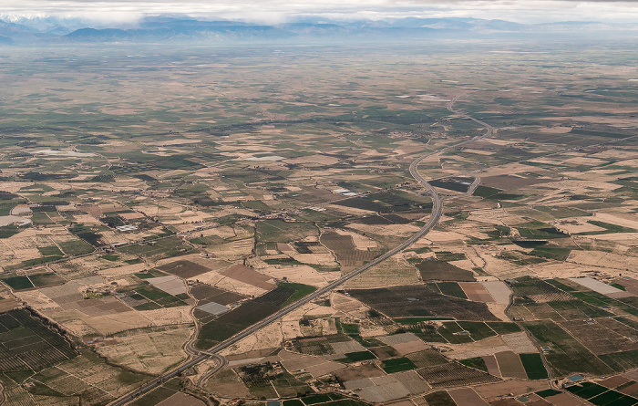 Marrakesch-Safi 2018-03-15 Flug DLH676 München Franz Josef Strauß (MUC/EDDM) - Marrakesch-Menara (RAK/GMMX) Luftbild aerial photo