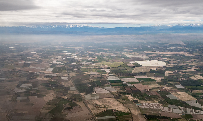 Marrakesch-Safi 2018-03-15 Flug DLH676 München Franz Josef Strauß (MUC/EDDM) - Marrakesch-Menara (RAK/GMMX) Luftbild aerial photo