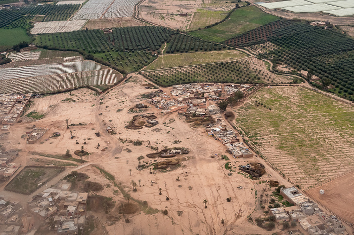 Marrakesch-Safi 2018-03-15 Flug DLH676 München Franz Josef Strauß (MUC/EDDM) - Marrakesch-Menara (RAK/GMMX) Luftbild aerial photo