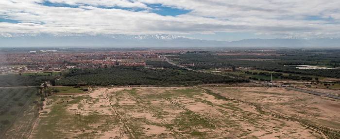 Marrakesch-Safi 2018-03-15 Flug DLH676 München Franz Josef Strauß (MUC/EDDM) - Marrakesch-Menara (RAK/GMMX) Luftbild aerial photo