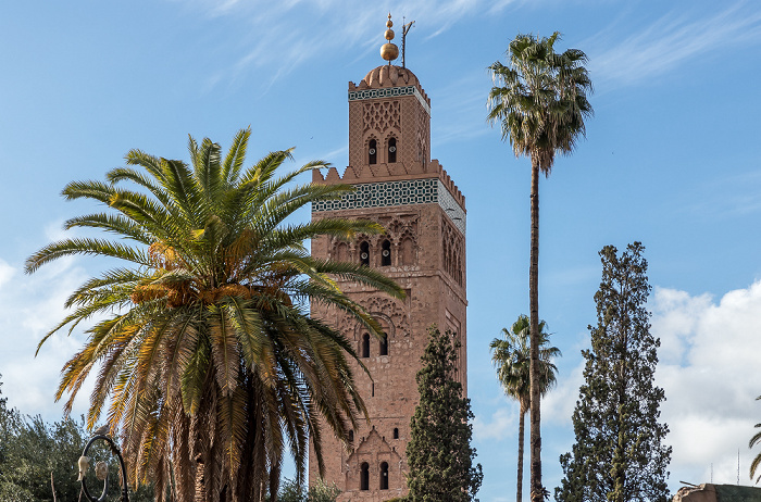 Koutoubia-Moschee: Minarett Marrakesch