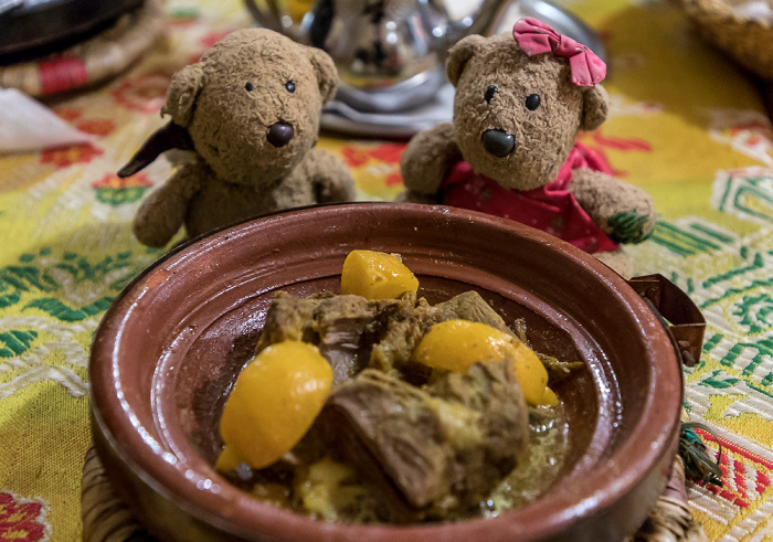 Marrakesch Medina: Place Djemaa el Fna - Teddy und Teddine