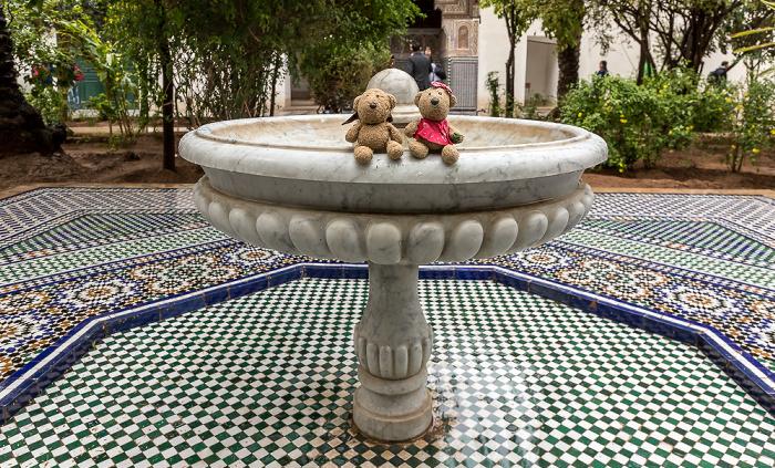 Marrakesch Palais de la Bahia: Teddy und Teddine
