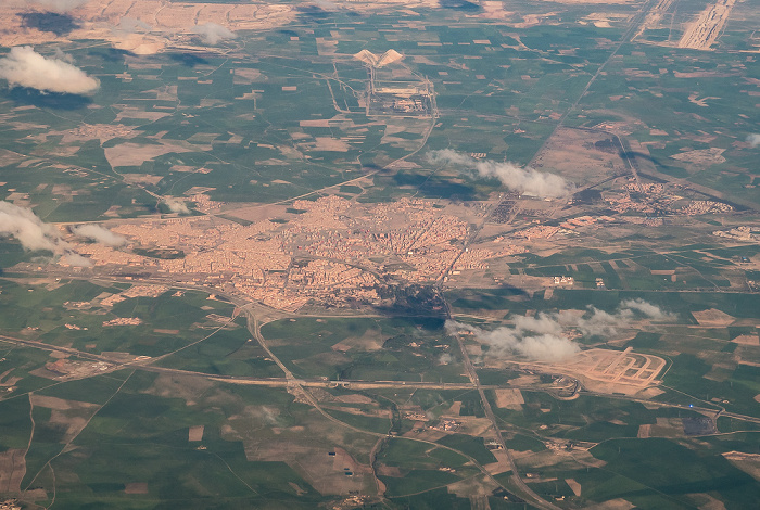 Marrakesch-Safi 2018-03-18 Flug DLH677 Marrakesch-Menara (RAK/GMMX) - München Franz Josef Strauß (MUC/EDDM) Luftbild aerial photo