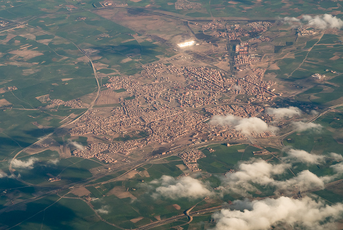 Marrakesch-Safi 2018-03-18 Flug DLH677 Marrakesch-Menara (RAK/GMMX) - München Franz Josef Strauß (MUC/EDDM) Luftbild aerial photo