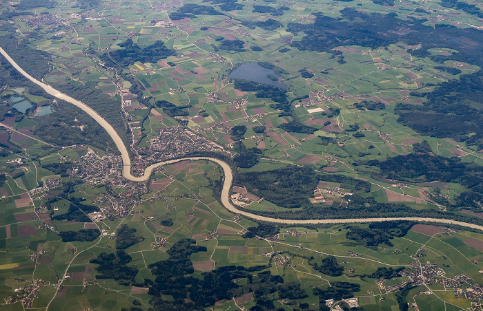 Land Salzburg 2018-04-27 Flug ELY354 München Franz Josef Strauß (MUC/EDDM) - Ben Gurion (TLV/LLBG) Luftbild aerial photo