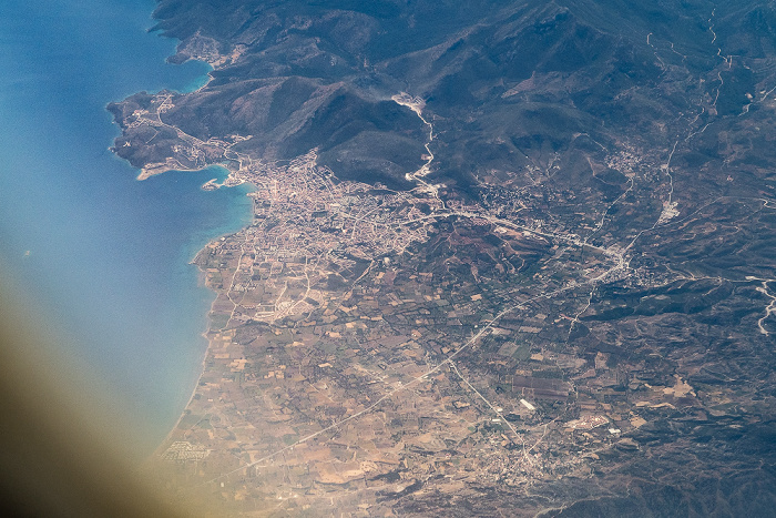 Griechenland Rhodos 2018-04-27 Flug ELY354 München Franz Josef Strauß (MUC/EDDM) - Ben Gurion (TLV/LLBG) Luftbild aerial photo