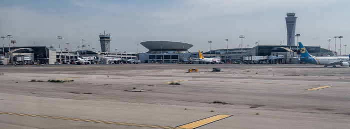 Tel Aviv Flughafen Ben Gurion 2018-04-27 Flug ELY354 München Franz Josef Strauß (MUC/EDDM) - Ben Gurion (TLV/LLBG)