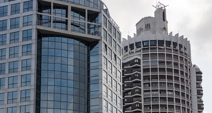 Top Tower (links), Dizengoff Center Tel Aviv