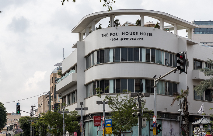 Tel Aviv Magen David Square (Allenby Street / King George Street) (Weiße Stadt): Poli House Hotel