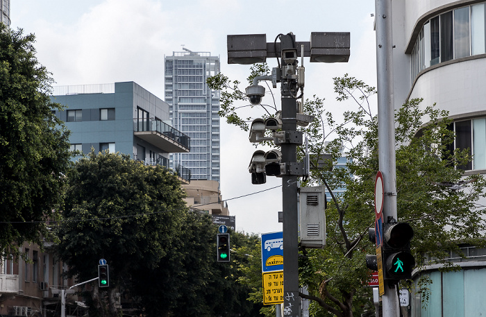 Tel Aviv Magen David Square (Allenby Street / King George Street) (Weiße Stadt)