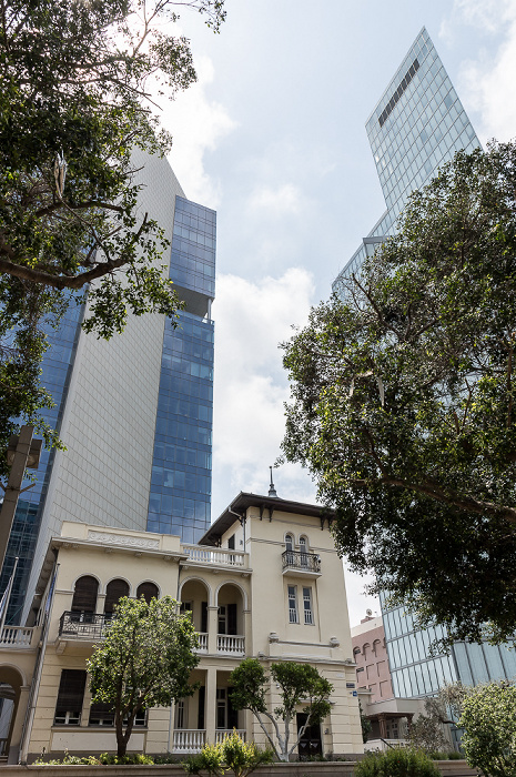 Rothschild Boulevard (Sderot Rotshild) (Weiße Stadt, Bauhausarchitektur): Russische Botschaft Tel Aviv