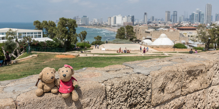 Tel Aviv Alt-Jaffa: Ha-Pisga-Park - Teddy und Teddine Strand