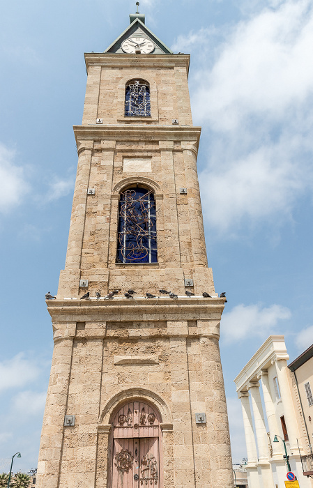 Alt-Jaffa: Clock Tower Square mit Uhrturm Tel Aviv