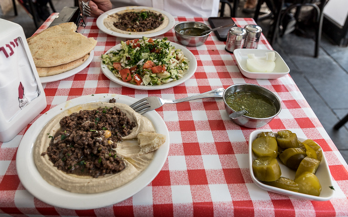 Restaurant King George Street / HaHistadrut Street  Jerusalem