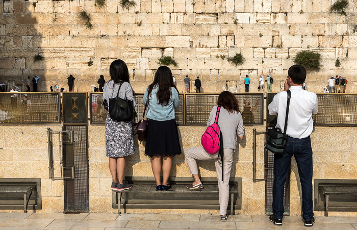 Jerusalem Altstadt: Klagemauer (Westmauer)