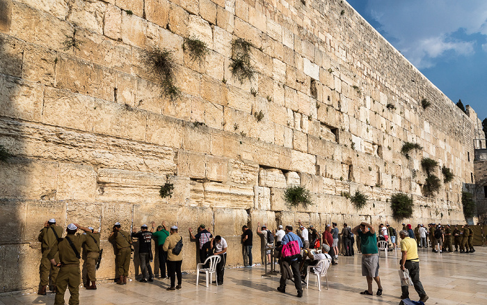 Altstadt: Klagemauer (Westmauer) Jerusalem