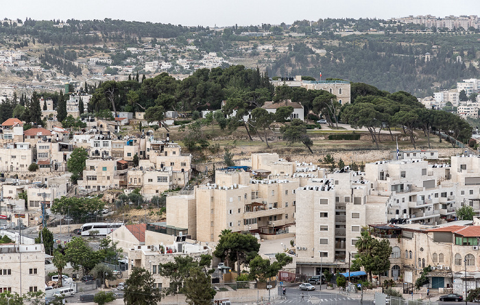 Jerusalem Blick vom Ölberg: Ras al-Amud