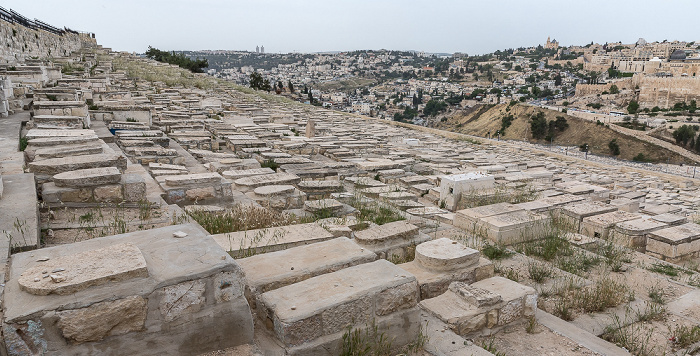 Jerusalem Ölberg: Jüdischer Friedhof