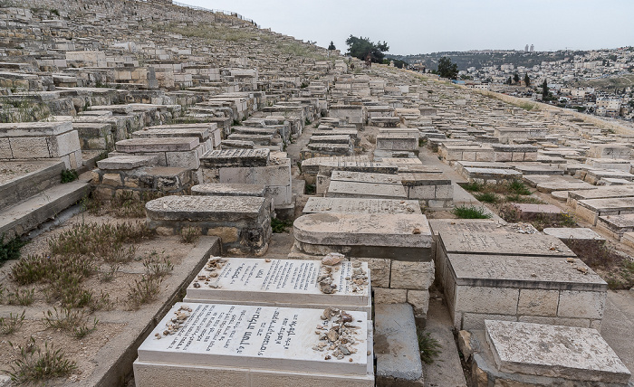 Ölberg: Jüdischer Friedhof Jerusalem