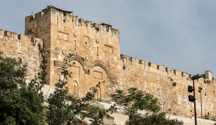 Tempelberg (Altstadt): Goldenes Tor Jerusalem