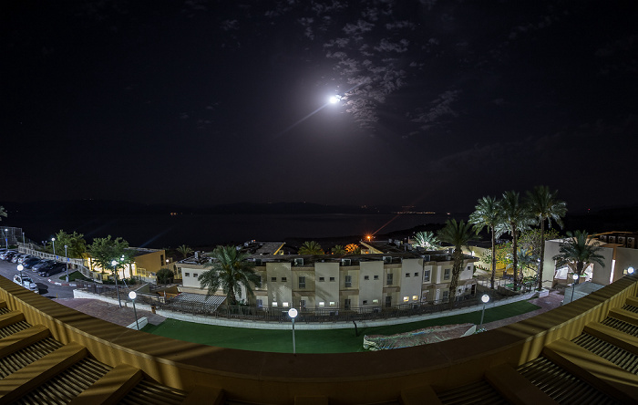 En Gedi Blick aus dem Ein Gedi Hostel: Totes Meer