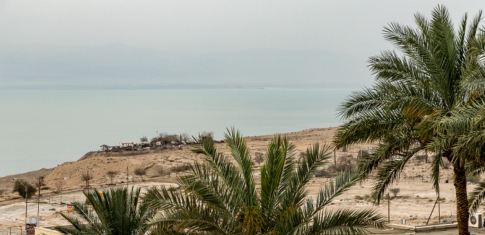 En Gedi Blick aus dem Ein Gedi Hostel: Totes Meer