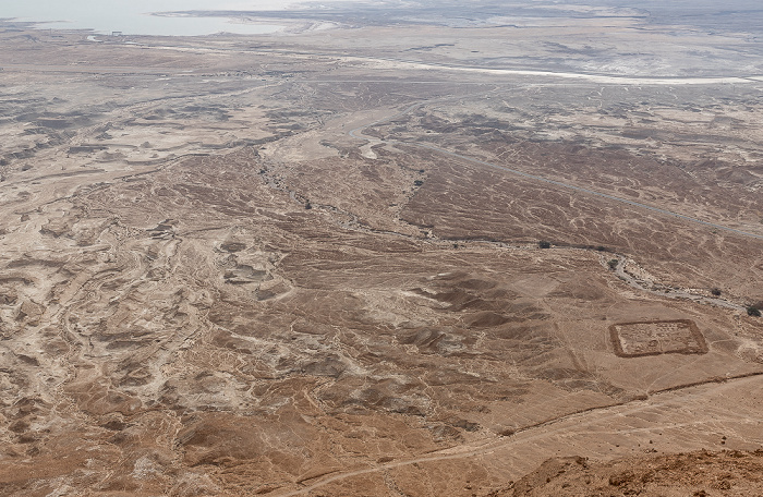 Blick vom Masada-Tafelberg
