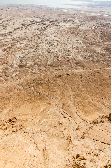 Blick vom Masada-Tafelberg Masada