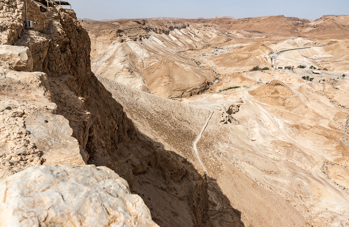 Blick vom Masada-Tafelberg