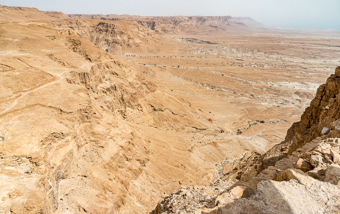 Blick vom Masada-Tafelberg Masada