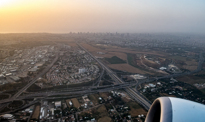 Tel Aviv 2018-05-03 Flug ELY351 Ben Gurion (TLV/LLBG) - München Franz Josef Strauß (MUC/EDDM) Luftbild aerial photo
