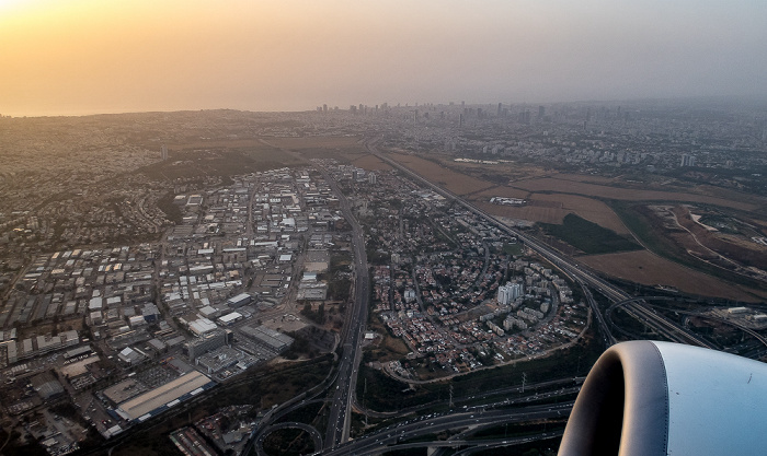 Tel Aviv 2018-05-03 Flug ELY351 Ben Gurion (TLV/LLBG) - München Franz Josef Strauß (MUC/EDDM) Luftbild aerial photo