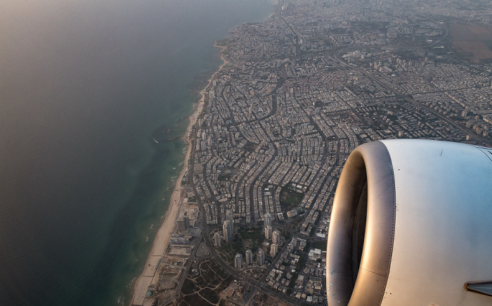 Tel Aviv 2018-05-03 Flug ELY351 Ben Gurion (TLV/LLBG) - München Franz Josef Strauß (MUC/EDDM) Luftbild aerial photo