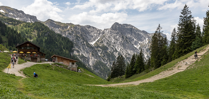 Zwölferkopf Karwendel: Rauer Knöll-Verzweigung Bärenbadalm