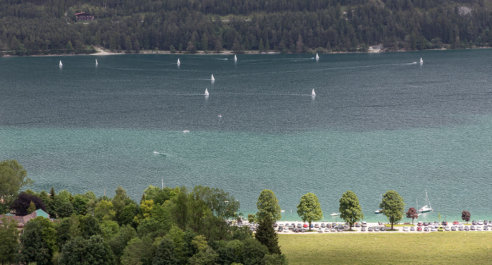 Zwölferkopf Blick aus der Karwendel-Bahn: Achensee