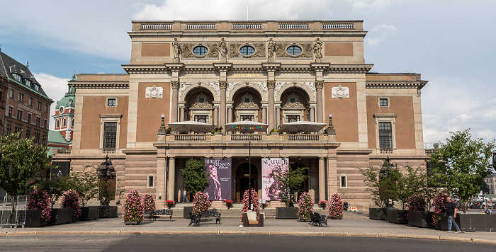 Stockholm Norrmalm: Gustav Adolfs torg - Königliche Oper